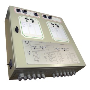 Control box for floor heating