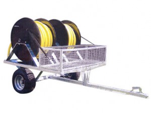 Hose trolley 200m 3/4 hose - Gardentechnics inc - phone +46 (0