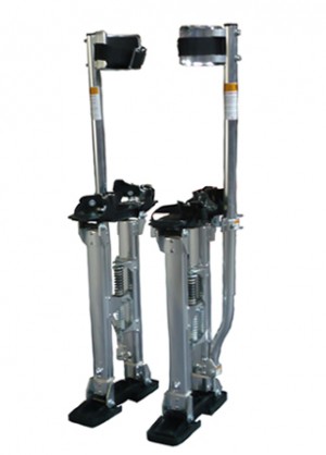 Silver aluminum alloy stilts 1100 to 1500mm