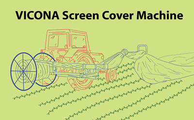 Screen handle machine VICONA